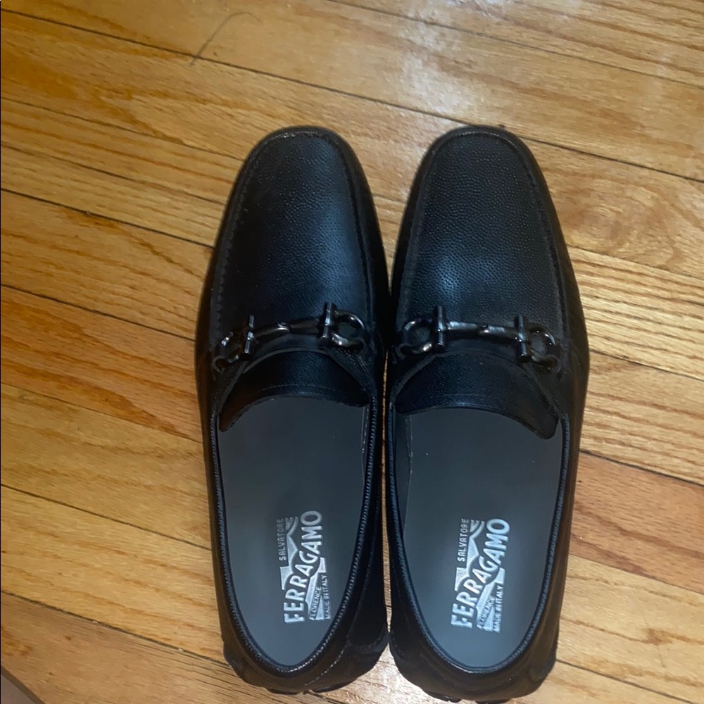 Salvatore Ferragamo Men's Black Driver